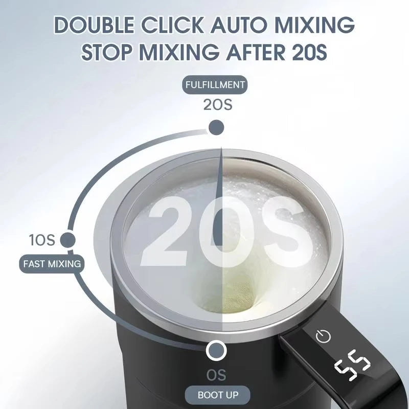Smart Digital Magnetic Mixing Mug